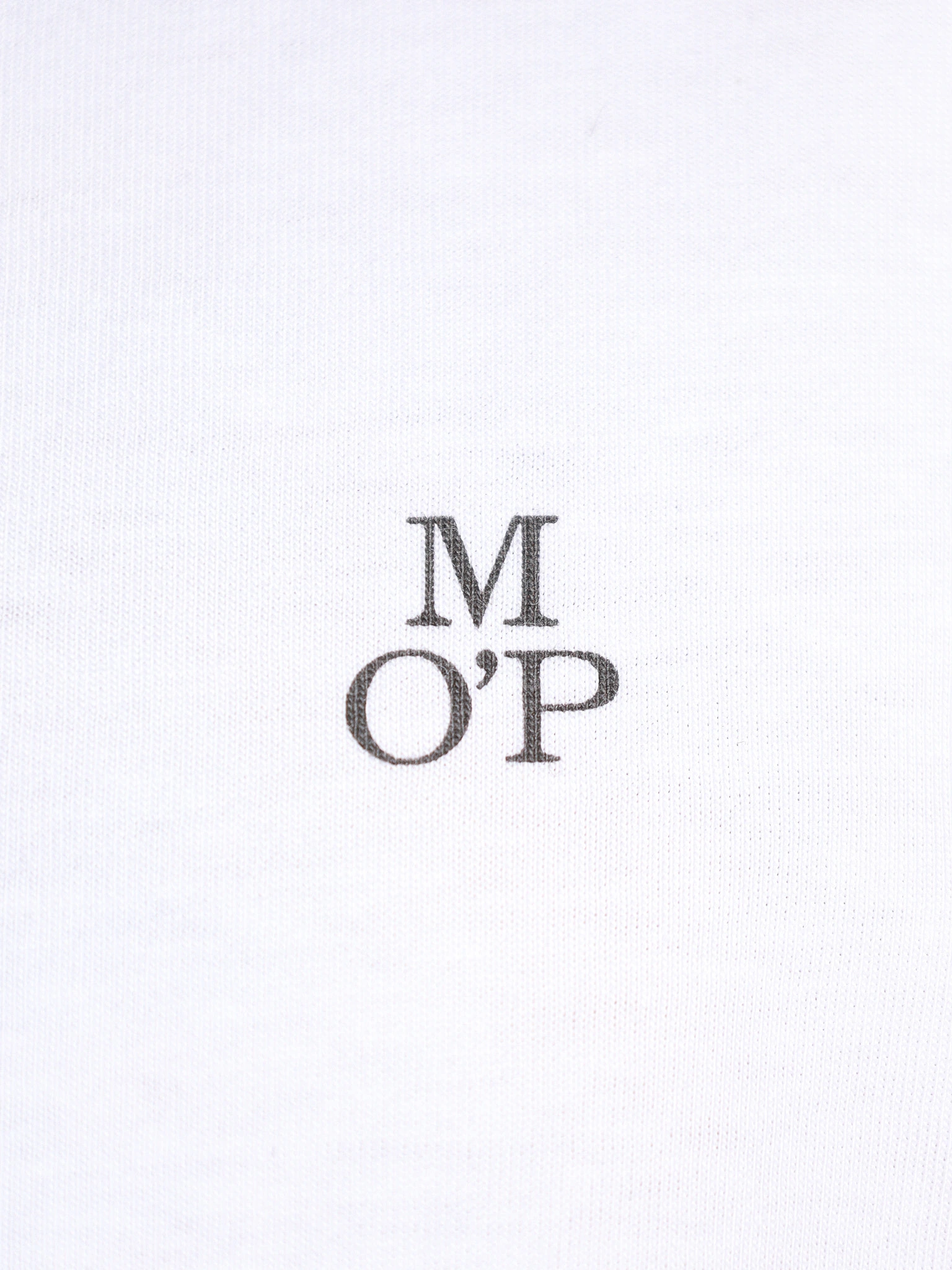 Футболка белого цвета из хлопка